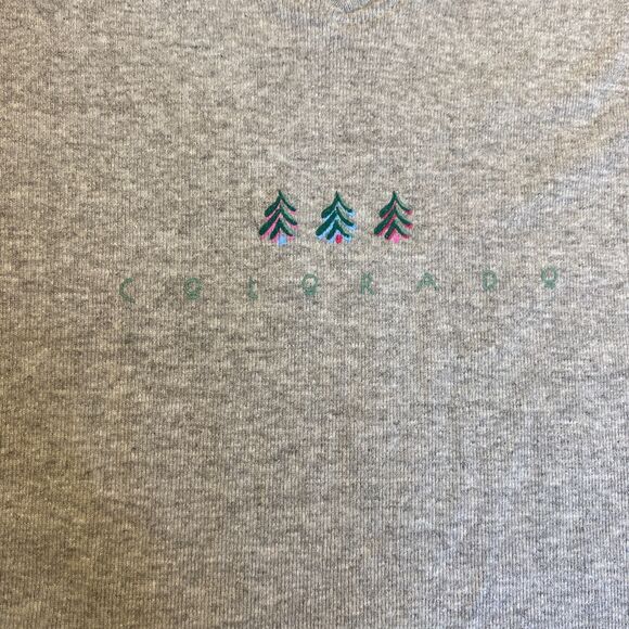 VTG Liait Sportswear Colorado Embroidered Tank Top Made in USA Size L - Picture 3 of 8